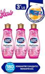 Abc Konsantre Yumuşatıcı Parfumıa Romantik Gül 1440 Ml X3 Adet