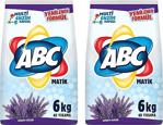 Abc Matik Çamaşır Deterjanı Lavanta 6 Kg 2'Li̇ Set