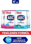 Abc Matik Canlı Renkler + Dağ Ferahlığı 4 Kg 4'Lü Set