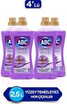 Abc Mor Çi̇çekler Yüzey Temi̇zleyi̇ci̇ 2500 Ml X4