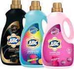 Abc Sıvı Çamaşır Deterjanı 3000 Ml. X 3 Adet (Renkliler, Siyahlar Ve Narinlere Özel)