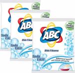 Abc Soda Etkili 600 Gr 3'Lü Paket Elde Yıkama Toz Çamaşır Deterjanı