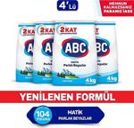 Abc Toz Deterjan Dağ Ferahlığı 4Kg 4'Lü Set