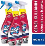 Ace Çok Amaçlı Çamaşır Susuz 700 Ml 3'Lü Ultra Köpük