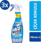 Ace Ultra Çamaşır Suyu Köpük Banyo Çiçek Kokulu 700 Ml X 3 Adet