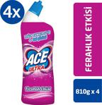 Ace Ultra Power Jel Ferahlık Etkisi 810 Gr 4'Lü Yağ Çözücü Ve Çamaşır Suyu