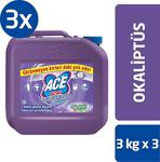 Ace Ultra Yoğun Kıvamlı Çamaşır Suyu Okaliptus 3 Kg X 3