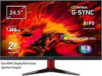 Acer Nitro Vg252Qpbmiipx 24.5" 2Ms Full Hd G-Sync Ips Oyuncu Monitörü Monitör