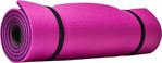 Active Çift Taraflı Pilates Minderi Yoga Mat Kamp Matı Pembe & Siyah 180 X 60 X 1 Cm