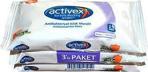 Activex Hassas 15 Yaprak 3'lü Paket Islak Cep Mendili