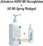 Actoderm 1 Lt El ve Cilt Dezenfektan+50 Ml Sprey Hediyeli