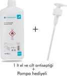 Actodermanol El Ve Cilt Dezenfektanı Antiseptiği Etanol %70 1000 Ml + 1 Adet Pompa Hediyeli + Kargo