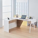 Adetto Granat Ofis Çalışma Masası - Beyaz