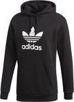 Adidas Erkek Siyah Trefoıl Hoodıe Sweatshirt