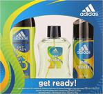 Adidas Get Ready Edt 100 Ml + Deo Sprey 150 Ml + Parfüm 250 Ml Erkek Parfüm Seti