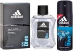 Adidas Ice Dive EDT 100 ml + Deo Sprey 150 ml Erkek Parfüm Seti