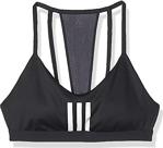 Adidas Kadın All Me 3-Stripes Mesh Sporcu Sütyeni Bluz, Siyah (Siyah 02), M (Üretici Ölçüsü: M)