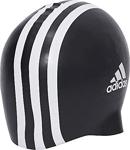 Adidas Unisex Bone - 3 802310 Stripes Silicone Swim Cap Yüzücü Bone