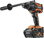 Aeg Bsb 18 Bl Li-602C Çift Akülü Kömürsüz Motor Darbeli Vidalama