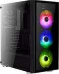 Aerocool Quartz RGB AE-QRTZ-RGB Led Fanlı ATX Oyuncu Kasası