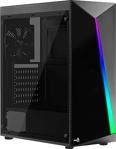 Aerocool Shard RGB Full Acrylic AE-SHRD-500 500 W Led Panel ATX Oyuncu Kasa