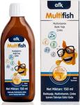 Afk Multifish Omega Multivitamin Çinko Şurup 150 Ml