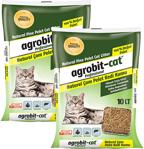 Agrobit Cat Naturel Çam Pelet 2 x 10 lt Kedi Kumu