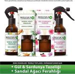 Air Wick Botanica Gül & Sardunya Tazeliği Ve Sandal Oda Kokusu Spreyi 2X236 Ml + Oda Kokusu 2X80 Ml