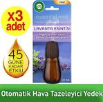 Air Wick Essential Mist 20 Ml 3'Lü Paket Yedek Lavanta Esintisi