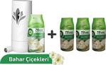 Air Wick Oda Kokusu Freshmatic Bahar Çiçekleri Kit+ Yedek 250 Ml + 70 Güne Kadar Ferahlık 3 X 250 Ml