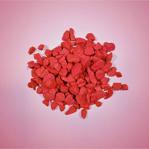Aker Hediyelik Kırmızı Dekoratif Teraryum Taşı 1Kg Renkli Saksı Akvaryum Çakıl Taşı El Işi Süsleme Malzemeleri