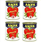 Akfa Domates Salçası Teneke 4 X 830 G