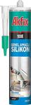 Akfi̇x 100E Genel Amaçli Si̇li̇kon Şeffaf 280Ml