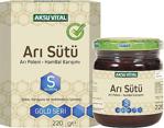 Aksu Vital Arı Sütü Arı Poleni - Ham Bal Karışımı Süper Doz Gold Seri 18000 Mg 220 G