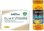 Aksu Vital D3 Ve K Vitamini & Omega 3-6-9 1000 Mg 100 Kapsül