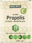 Aksu Vital Propolis Arı Sütü Polen Ham Bal Karışımı Gold Serisi 8000Mg 220Gr