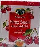 Akzer Kiraz Saplı & Mısır Püsküllü Çay 60?Lı Süzen Poşet