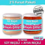 Alaçati Çi̇ftli̇ği̇ Süt Ve Ayva Reçeli Paketi