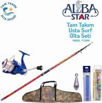 Albastar Tam Takım Surf Usta Olta Seti TTS010