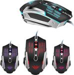 Aldımgeldi Siyah Gaming Mouse Usb Işıklı Kablolu Gamepower Gamer Usb Fare Oyuncu