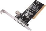 Alfais 4279 Pci 1394 Firewire 4 6 Pin Port Ieee Kamera Görüntü Aktarma Kartı