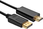 Alfais 4318 Displayport To Hdmi Çevirici Dönüştürücü Adaptör Kablosu 1.8 Metre