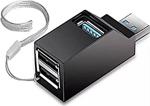 Alfais 4422 Usb Hub 3 Port 2.0 3.0 Çoklayıcı Switch