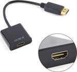 Alfais 4556 Displayport To Hdmi Çevirici Dönüştürücü Adaptör Kablosu