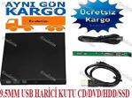 Alfais 5114 Usb Sata Slim 9.5Mm Dvd Rw Writer Ssd External Harici Caddy Kutu