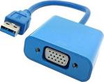 Alfais Al-4956 Usb 3.0 To Vga Çevirici Dönüştürücü Adaptor Kablosu