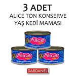 Alice Ton Konserve Yaş Kedi Maması 185 Gr - 6 Adet