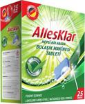 Alles Klar Bulaşık Makinesi Tablet Deterjanı, 25 X 20 G