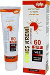 Alpha Güneş Kremi Spf 60 Faktör 50+ Leke Sivilce Önleyici 100 Ml