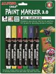 Alpino Crea+ Paint Marker Tüm Yüzeyler İçin Boyama Markörü 6 Özel